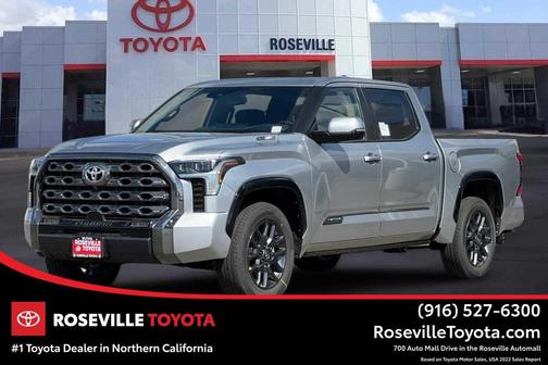 Celestial Silver Metallic 2026 Toyota Tundra Hybrid Platinum