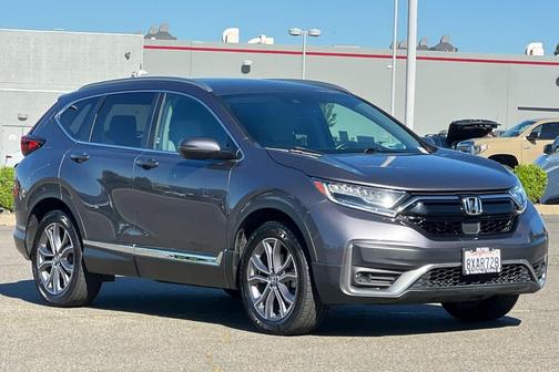 Modern Steel Metallic 2021 Honda CR-V AWD Touring