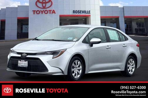 Classic Silver Metallic 2025 Toyota Corolla LE