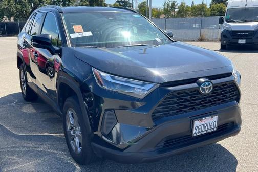 Midnight Black Metallic 2023 Toyota RAV4 Hybrid LE