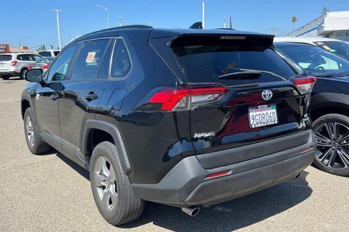 Midnight Black Metallic 2023 Toyota RAV4 Hybrid LE