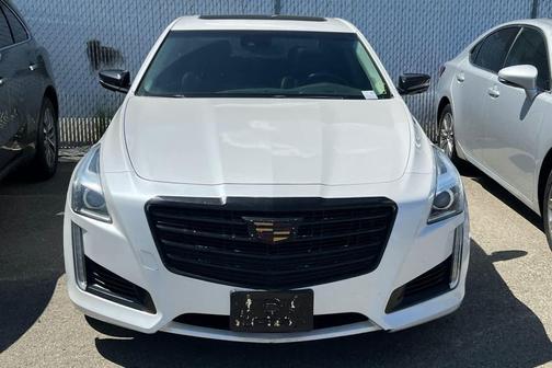 Crystal White Tricoat 2018 Cadillac CTS 3.6L Luxury