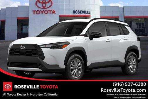 Wind Chill Pearl 2026 Toyota Corolla Cross LE