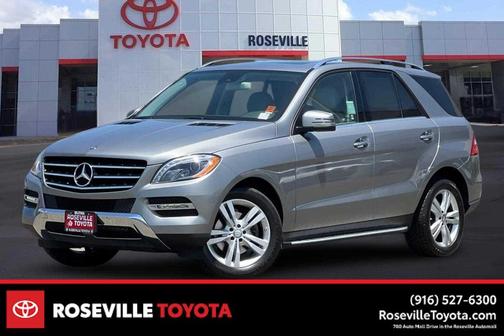 Palladium Silver Metallic 2015 Mercedes-Benz M-Class 4MATIC