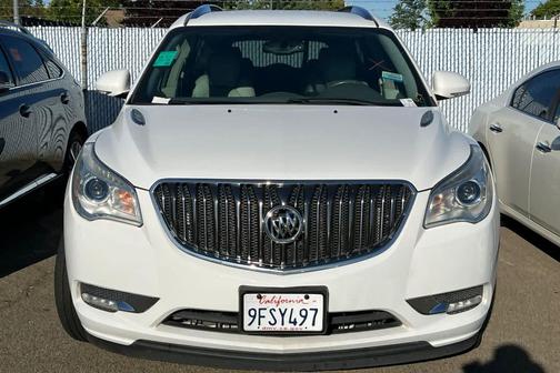 Summit White 2017 Buick Enclave Leather