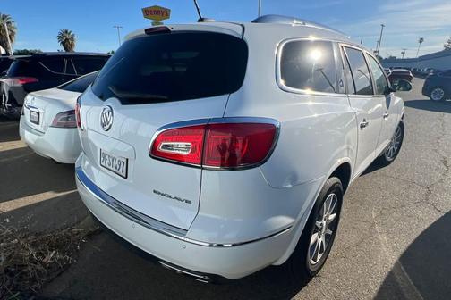 Summit White 2017 Buick Enclave Leather