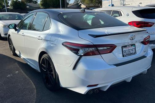 Midnight Black Metallic 2024 Toyota Camry XSE
