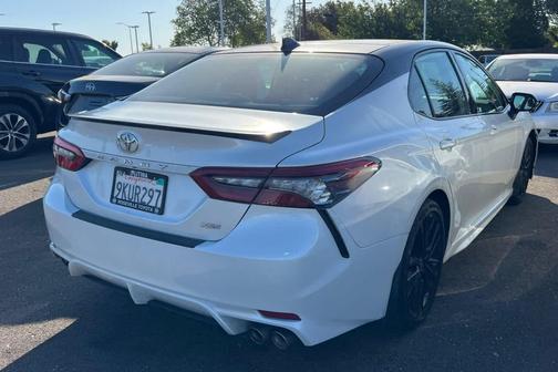 Midnight Black Metallic 2024 Toyota Camry XSE