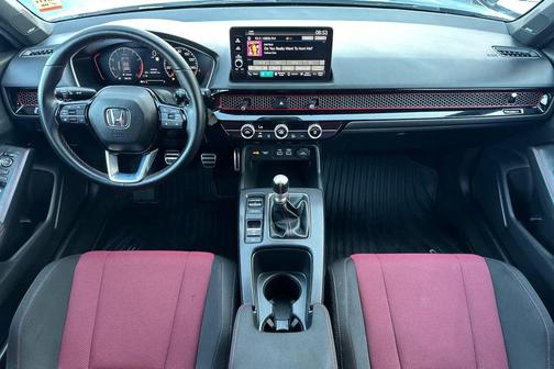 Sonic Gray Pearl 2023 Honda Civic Si Base