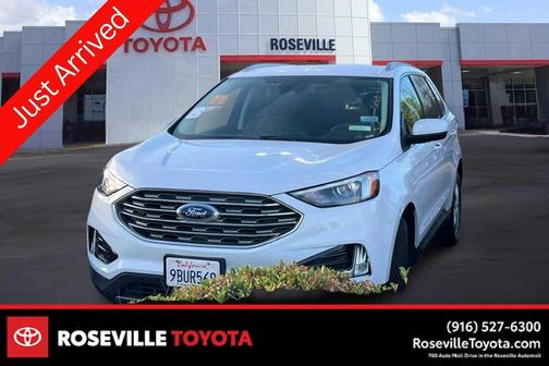 Oxford White 2022 Ford Edge SEL