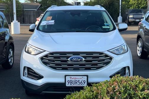 Oxford White 2022 Ford Edge SEL