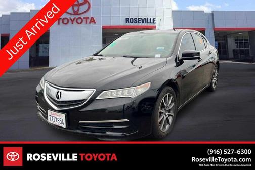 Black 2017 Acura TLX V6