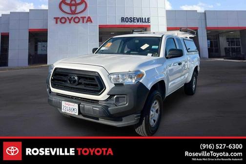White 2022 Toyota Tacoma SR