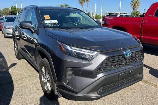 Magnetic Gray Metallic 2024 Toyota RAV4 Hybrid LE