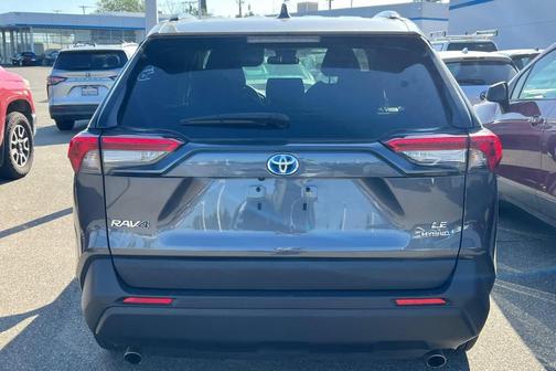 Magnetic Gray Metallic 2024 Toyota RAV4 Hybrid LE