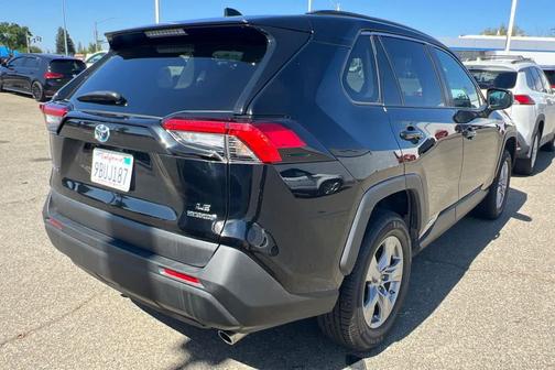 Midnight Black Metallic 2022 Toyota RAV4 Hybrid LE