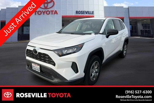 White 2022 Toyota RAV4 LE