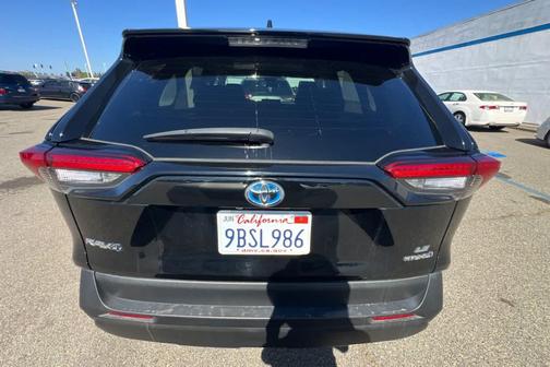 Midnight Black Metallic 2022 Toyota RAV4 Hybrid LE