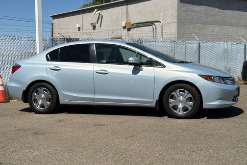 Blue 2012 Honda Civic Hybrid Base