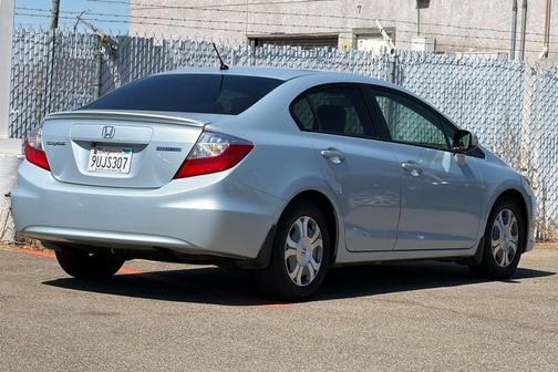 Blue 2012 Honda Civic Hybrid Base