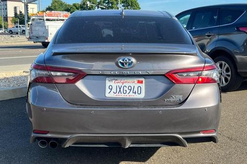 Predawn Gray Mica 2024 Toyota Camry Hybrid SE