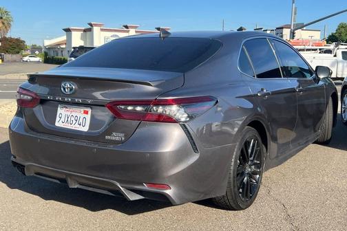 Predawn Gray Mica 2024 Toyota Camry Hybrid SE