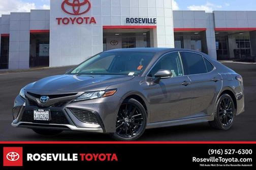 Predawn Gray Mica 2024 Toyota Camry Hybrid SE