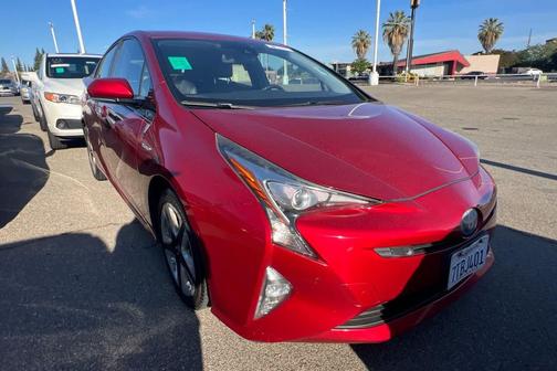 Hypersonic Red 2017 Toyota Prius Three