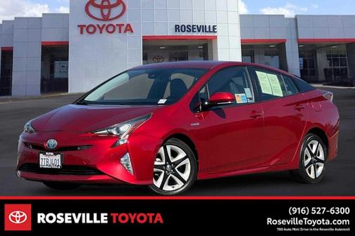 Hypersonic Red 2017 Toyota Prius Three