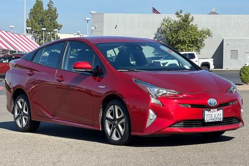 Hypersonic Red 2017 Toyota Prius Three