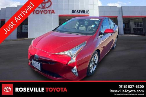 Hypersonic Red 2017 Toyota Prius Three