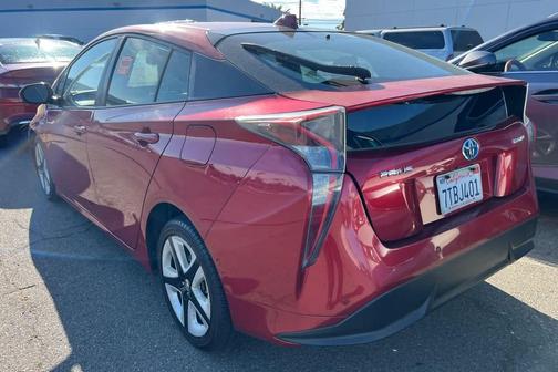 Hypersonic Red 2017 Toyota Prius Three