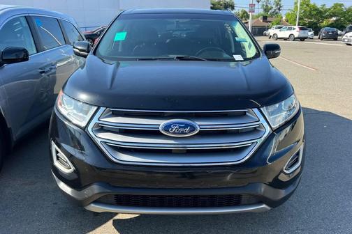 Shadow Black 2018 Ford Edge Titanium