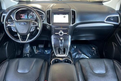 Shadow Black 2018 Ford Edge Titanium