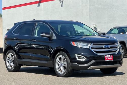 Shadow Black 2018 Ford Edge Titanium