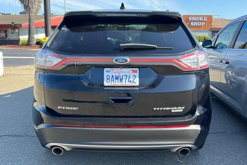 Shadow Black 2018 Ford Edge Titanium
