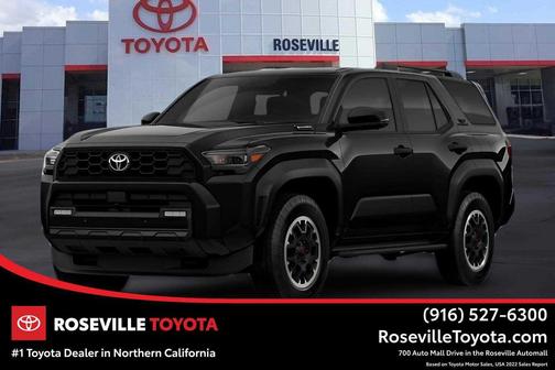 Black 2026 Toyota 4Runner TRD Off Road Premium