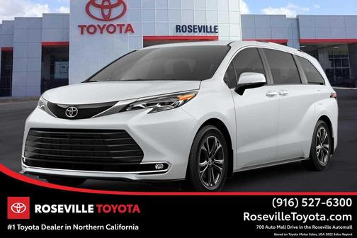 Wind Chill Pearl 2026 Toyota Sienna Platinum