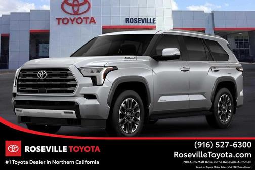 Celestial Silver Metallic 2026 Toyota Sequoia Limited