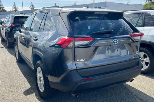 Magnetic Gray Metallic 2021 Toyota RAV4 Hybrid LE