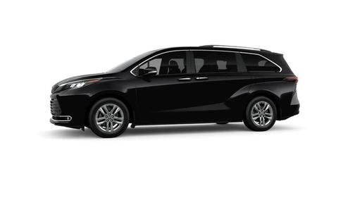 Midnight Black Metallic 2026 Toyota Sienna Limited