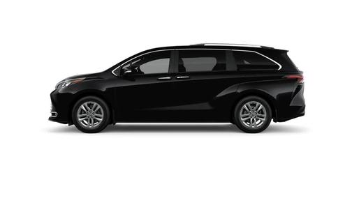 Midnight Black Metallic 2026 Toyota Sienna Limited