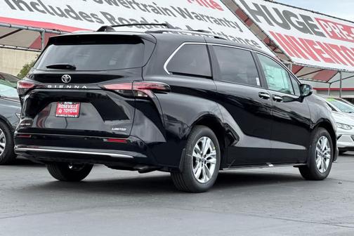 Midnight Black Metallic 2026 Toyota Sienna Limited