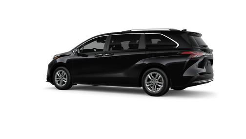 Midnight Black Metallic 2026 Toyota Sienna Limited