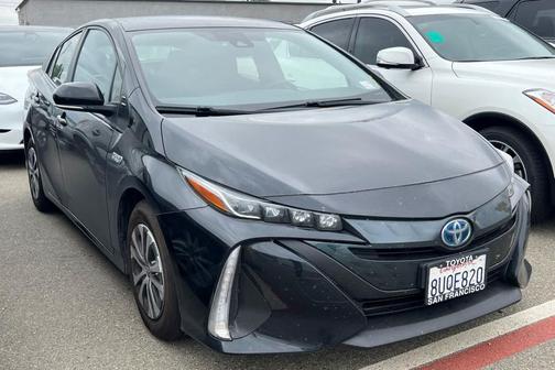 Midnight Black Metallic 2021 Toyota Prius Prime LE