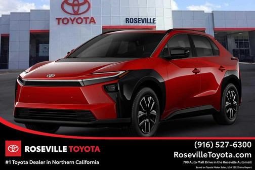 Supersonic Red 2026 Toyota bZ XLE