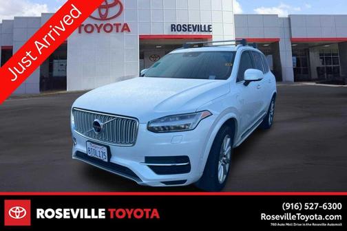Crystal White Pearl 2016 Volvo XC90 Hybrid T8 Inscription