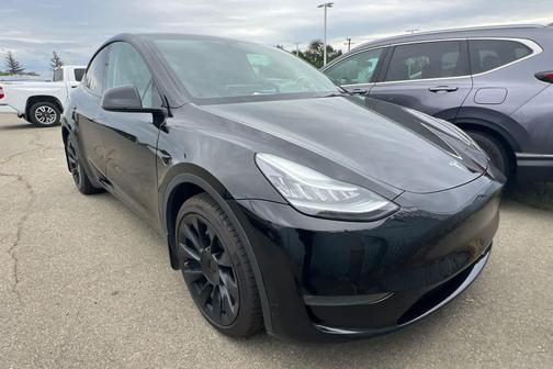 Solid Black 2021 Tesla Model Y Long Range Dual Motor All-Wheel Drive