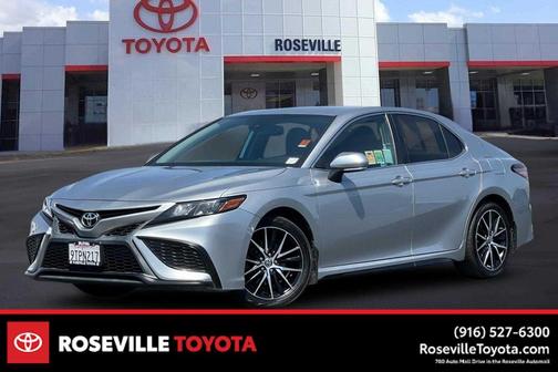Celestial Silver Metallic 2021 Toyota Camry SE