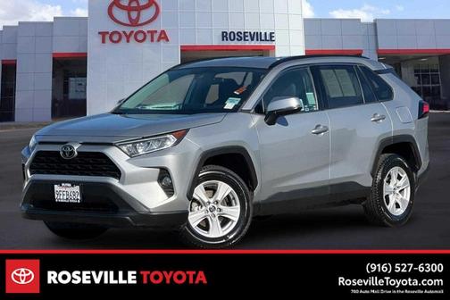 Silver Sky Metallic 2021 Toyota RAV4 XLE